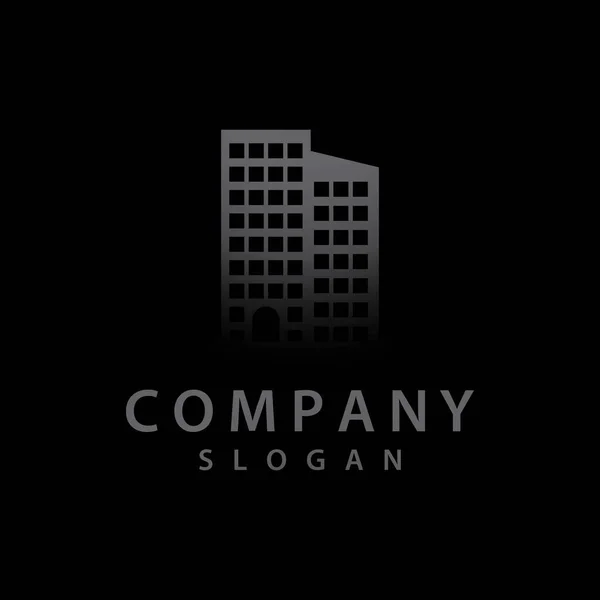 Design Des Immobilien Logos — Stockvektor