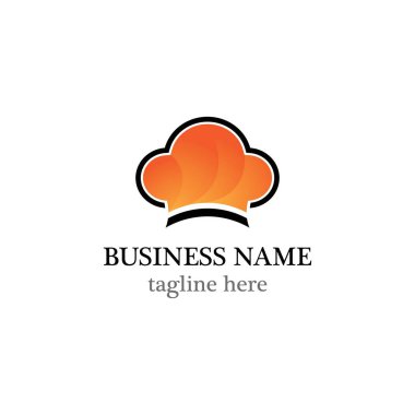 Şef Logo şablon vektör simgesi