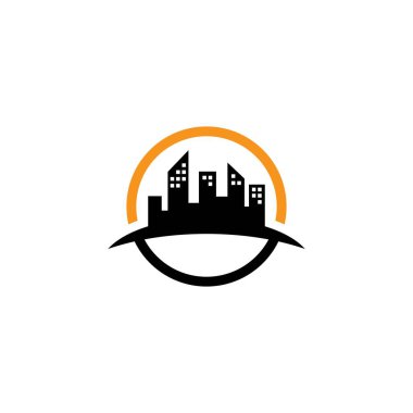 Emlak logosu simgesi tasarım