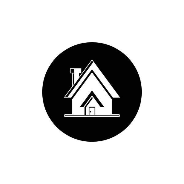 Real Estate Logo Ikon Design — Stock vektor