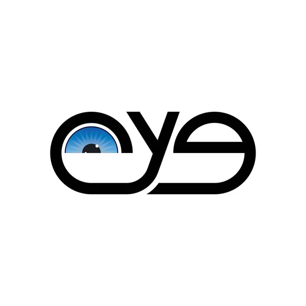 Eye Care Logo Vorlage Vektor Icon Design — Stockvektor