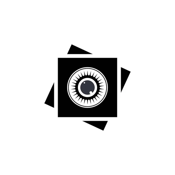 Ojo Cuidado Logo Plantilla Vector Icono Diseño — Vector de stock