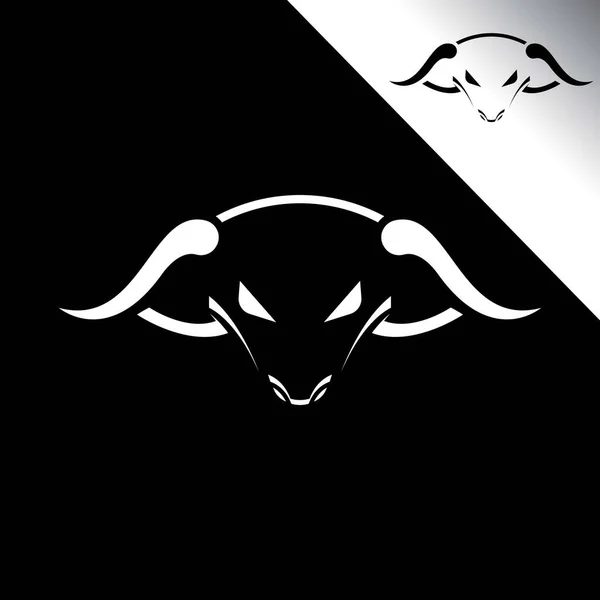 Bull Logo Vorlage Vektor Icon Design — Stockvektor