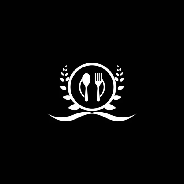 Restaurant Logo Template Vector Pictogram Ontwerp — Stockvector