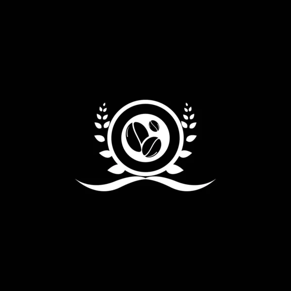 Kaffee Logo Vorlage Vektor Icon Design — Stockvektor