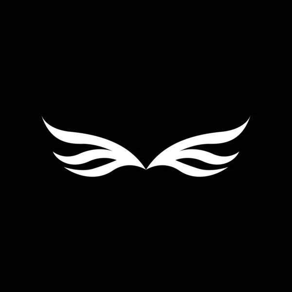 Flügel Logo Vorlage Vektor Icon Design — Stockvektor