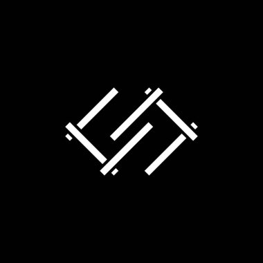 Sonsuz logo şablon vektör çizimi