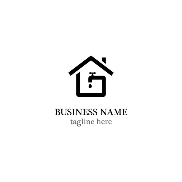Projektowanie Ikona Logo Nieruchomości — Wektor stockowy