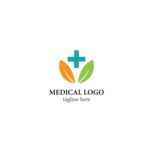 Modèle Logo Croix Médicale Vectoriel Icône Design — Image vectorielle