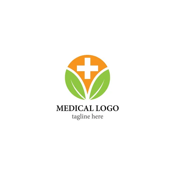 Modèle Logo Croix Médicale Vectoriel Icône Design — Image vectorielle