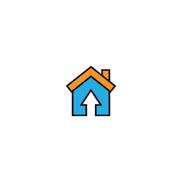 Design Des Immobilien Logos — Stockvektor