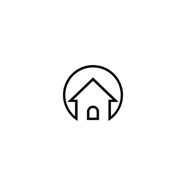 Immobilier Logo Icône Design — Image vectorielle