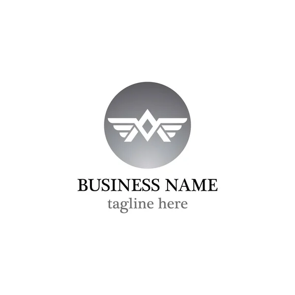 Ein Buchstabe Logo Geschäftsvorlage Vektor Symbol — Stockvektor
