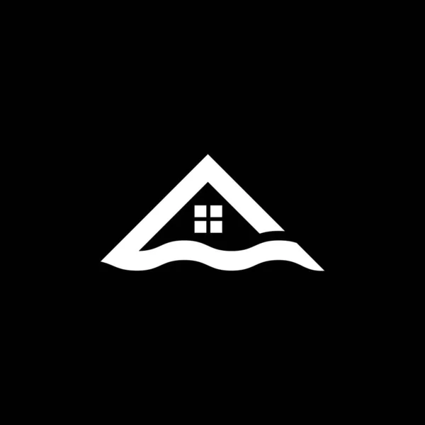 Immobilier Logo Icône Design — Image vectorielle
