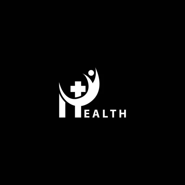 Design Der Medizinischen Logo Vorlage Für Gesundheit — Stockvektor