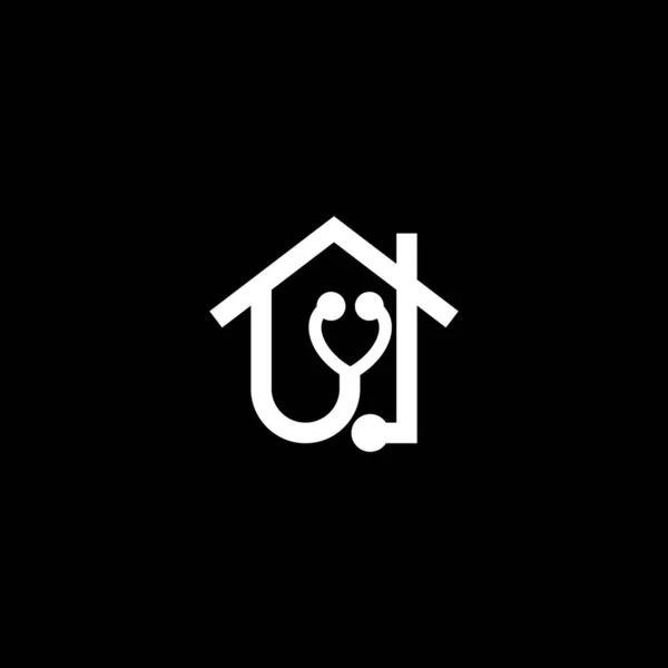Home Gesundheit Logo Vorlage Icon Design — Stockvektor