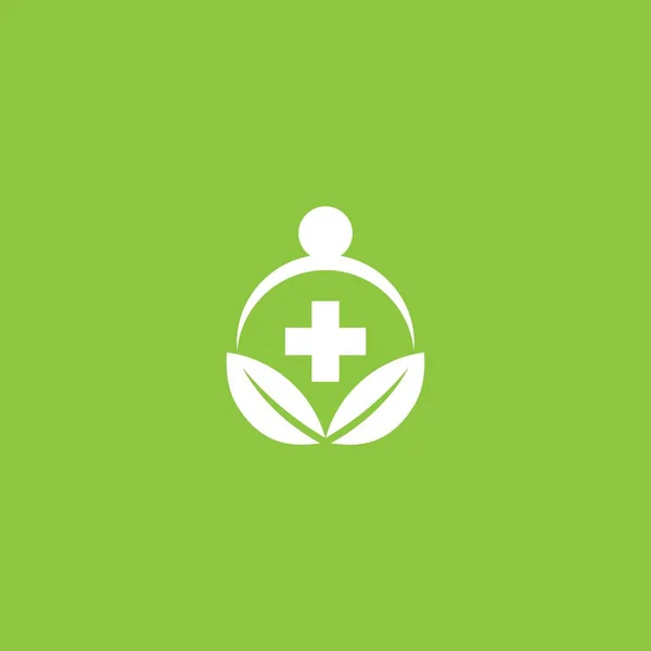Health Logo Template Icon Design — Stock Vector