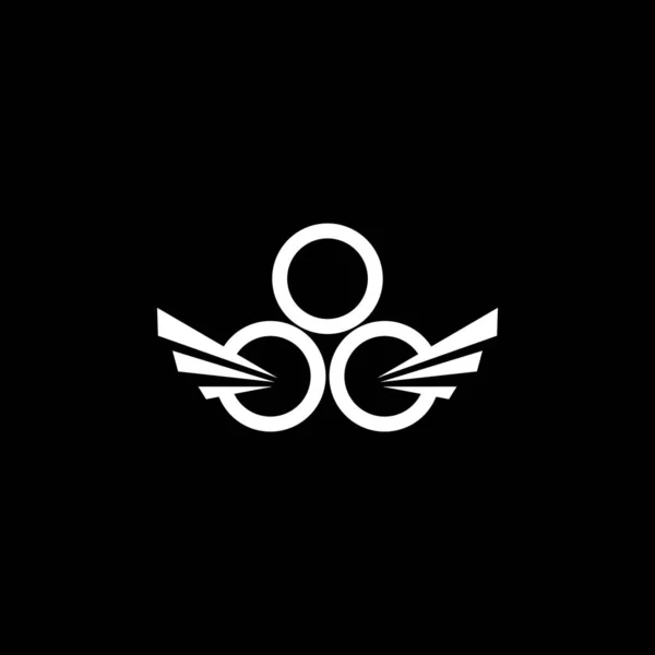 Дизайн Векторной Иконки Логотипа Wing — стоковый вектор