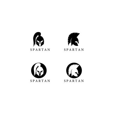 Sparta logo şablon vektör ikonu tasarımı