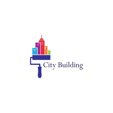 Emlak logosu simgesi tasarım