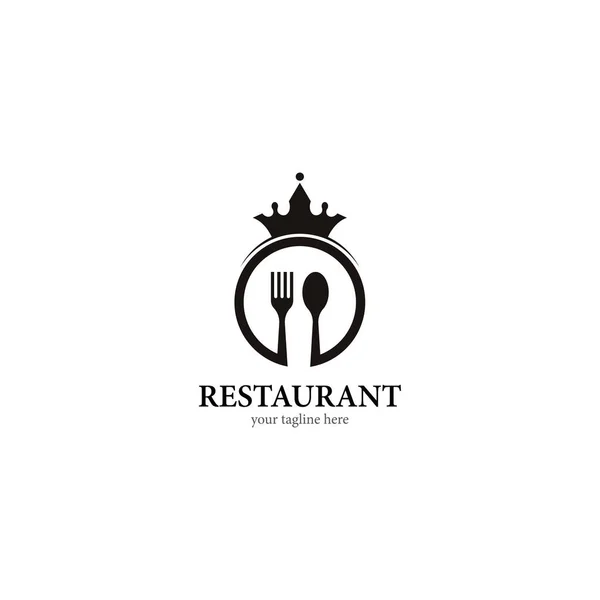 Restaurant Logo Template Vector Icon Design — Stock Vector