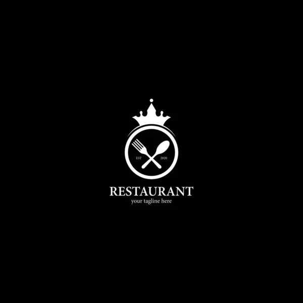 Restaurant Logo Vorlage Vektor Icon Design — Stockvektor