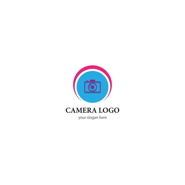 Σχεδιασμός Λογότυπου Διάνυσμα Εικονίδιο Κάμερας — Διανυσματικό Αρχείο