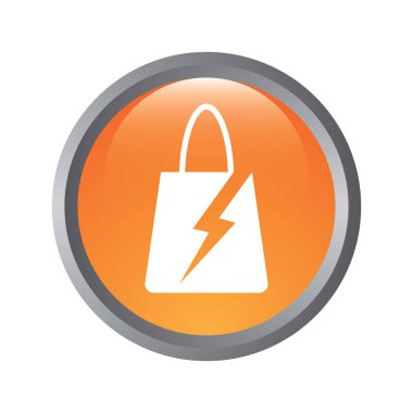 Dükkan logosu şablon vektör ikonu tasarımı