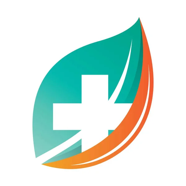 Medizinisches Kreuz Logo Vorlage Vektor Icon Design — Stockvektor