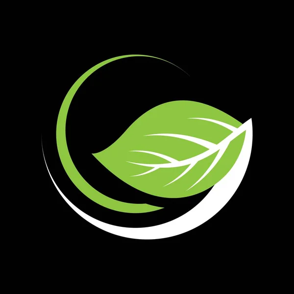 Leaf Vector Template Icon Design — Stock Vector