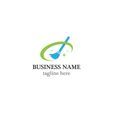 Logo şablon vektör tasarımı temizleniyor