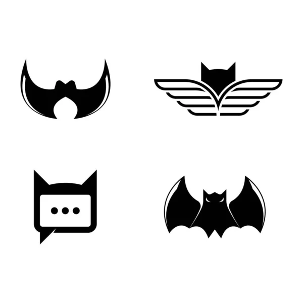 蝙蝠标志模板矢量图标设计 — 图库矢量图片