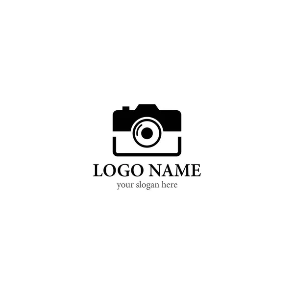 Icono Cámara Vector Logo Design — Vector de stock