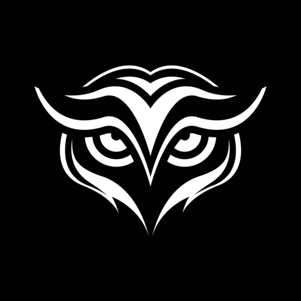 Eulen Logo Vorlage Vektor Symbol Design — Stockvektor