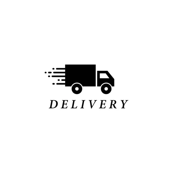 Truck Delivery Logo Template Vector Icon Design — Stock Vector