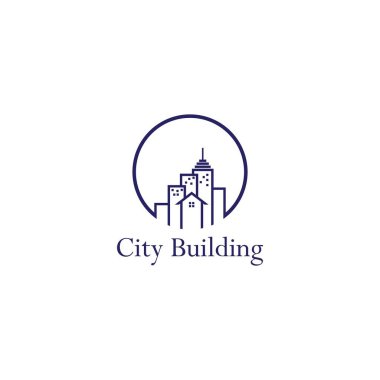 Emlak logosu simgesi tasarım