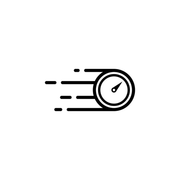 Velocidad Logotipo Plantilla Vector Icono Diseño — Vector de stock