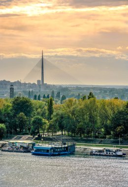 Belgrad'da günbatımı