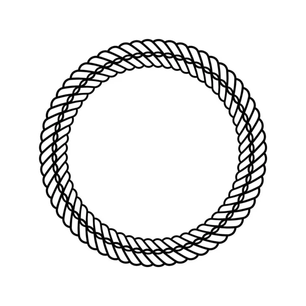 Antique Motif Vectoriel Rond Emblème Noir Mandala Frontière Artistique Badge — Image vectorielle