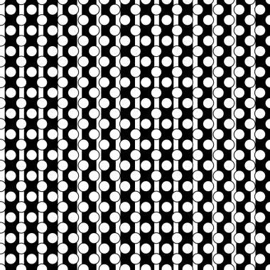 Noktalı ve çizgili, soyut, pürüzsüz desen. Vektör arkaplan tasarımı. Geometrik ızgara tekrarlanıyor. 