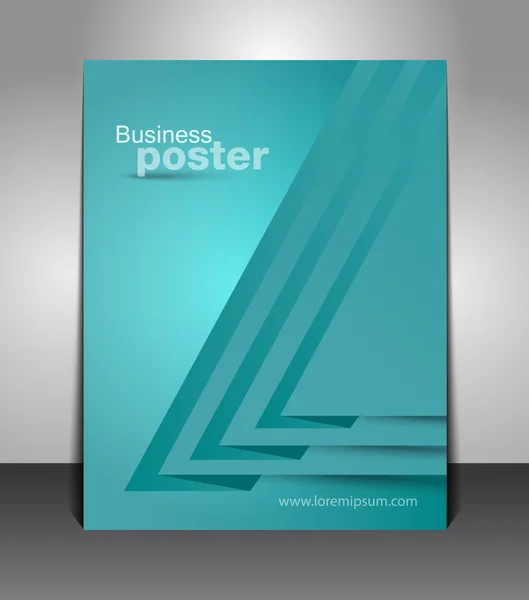 Modern vector abstract brochure — Stock Vector