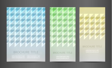 Modern vektör soyut broşür. Tasarım düzeni şablonu.