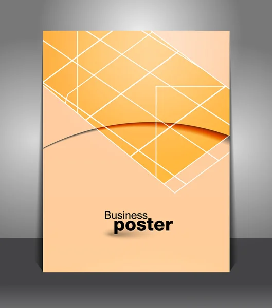 Presentatie voor zakelijke poster — Stockvector