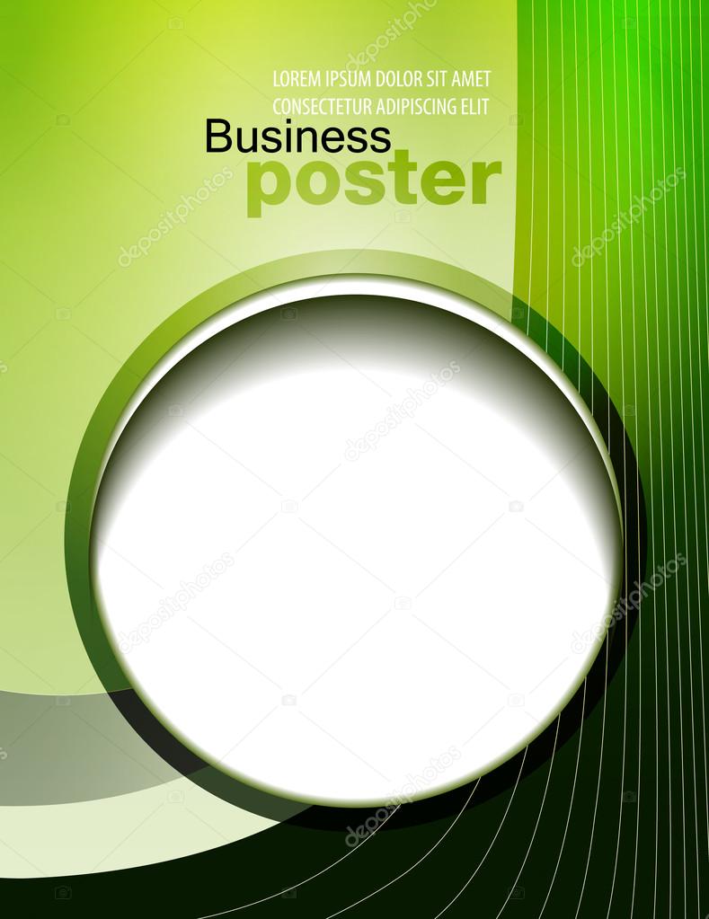 Presentation of business poster Stock Vector Image by ©bkamasova #75952629