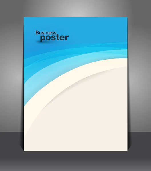 Brochure abstraite Vector moderne — Image vectorielle