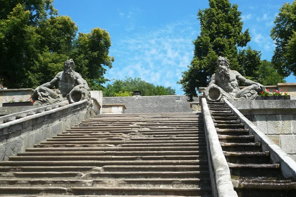 Baroque stone stairs — Stock Photo, Image
