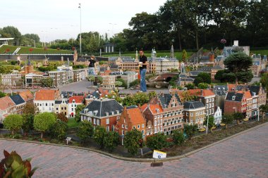 minyatür şehir madurodam, Lahey, Hollanda