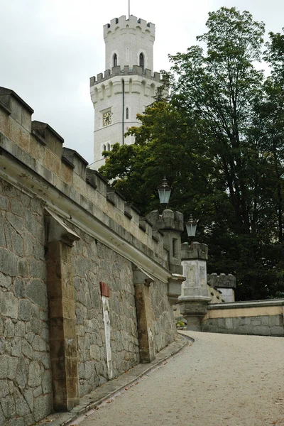 Castillo Hluboka nad Vltavou —  Fotos de Stock