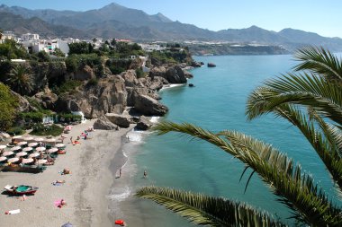 Nerja, resort Andalusia, İspanya