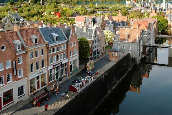 Cidade em miniatura Madurodam, Haia, Países Baixos — Fotografia de Stock